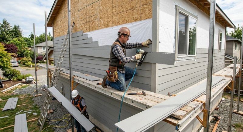Cement Siding Installation in Dover, TN