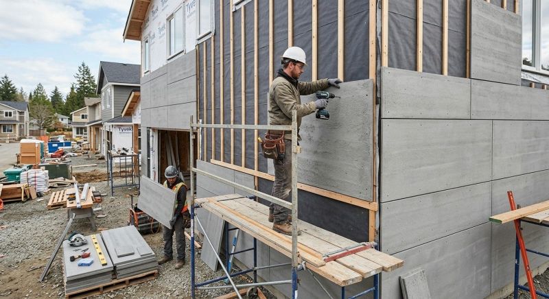 Cement Siding Installation in Dover, TN