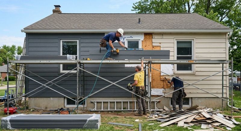 Cement Siding Replacement in Dover, TN