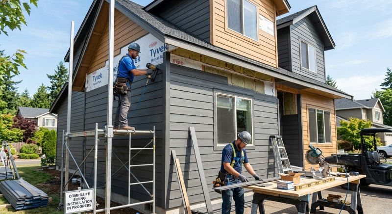 Composite Siding Installation in Hopkinsville, KY
