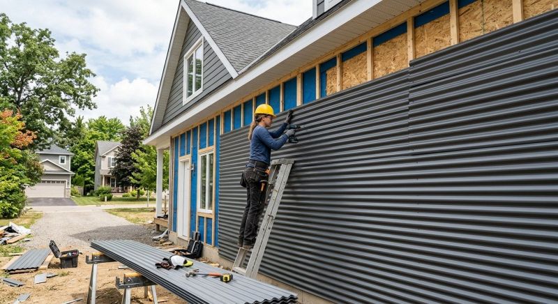 Corrugated Siding Installation in Cadiz, KY