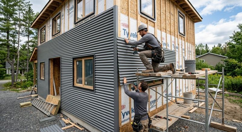 Corrugated Siding Installation in Cadiz, KY