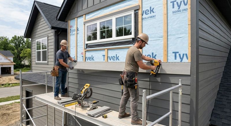 Engineered Siding Installation in Dover, TN