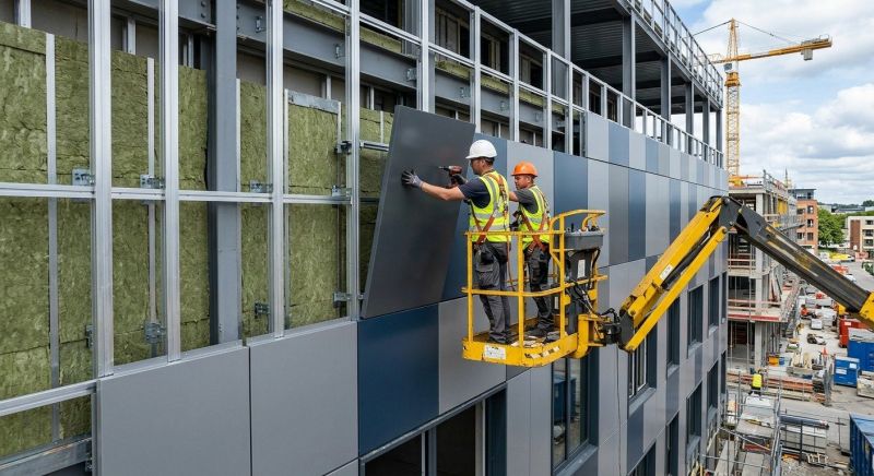 Facade Cladding Installation in Cadiz, KY