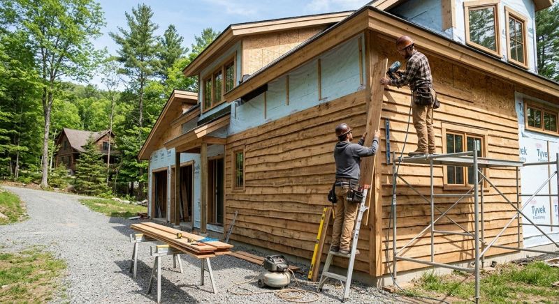Faux Wood Siding Installation in Hardin, KY