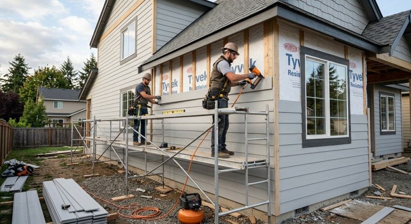 Fiber Siding Installation in Dover, TN