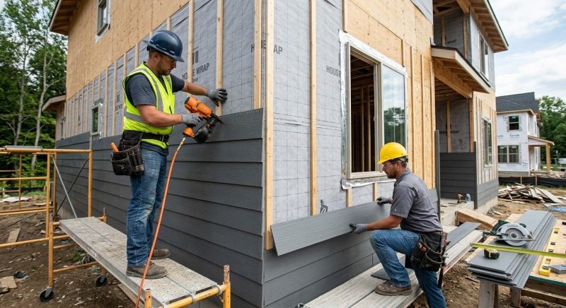 Fiber Siding Installation in Dover, TN