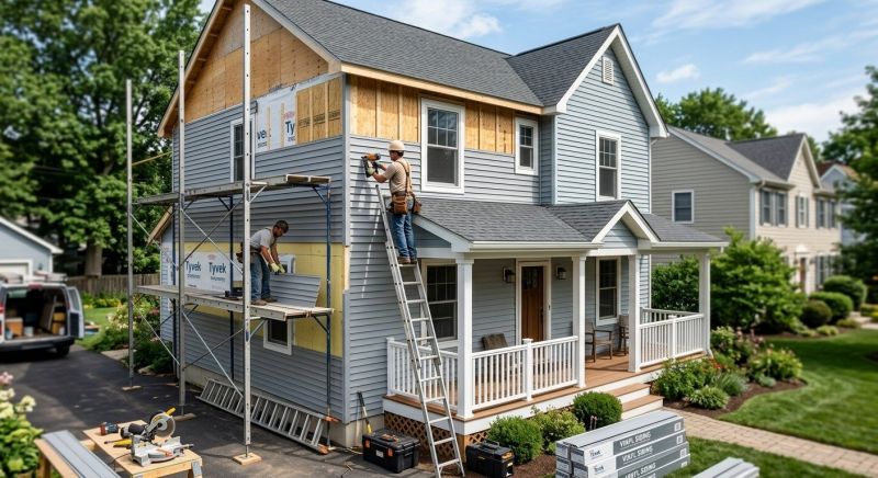 House Siding Installation in Dover, TN