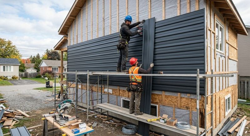 Metal Siding Installation in Dover, TN