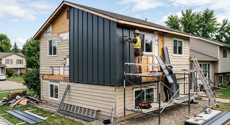Sheet Metal Siding Replacement in Cadiz, KY