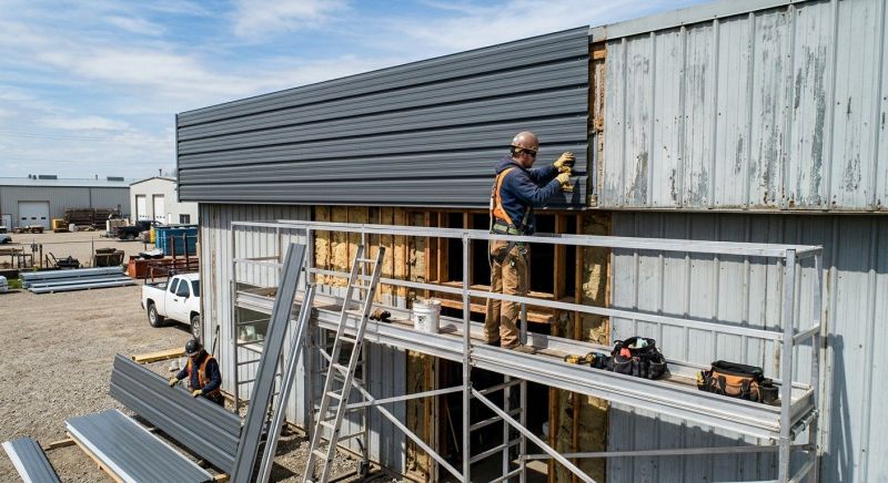 Sheet Metal Siding Replacement in Cadiz, KY