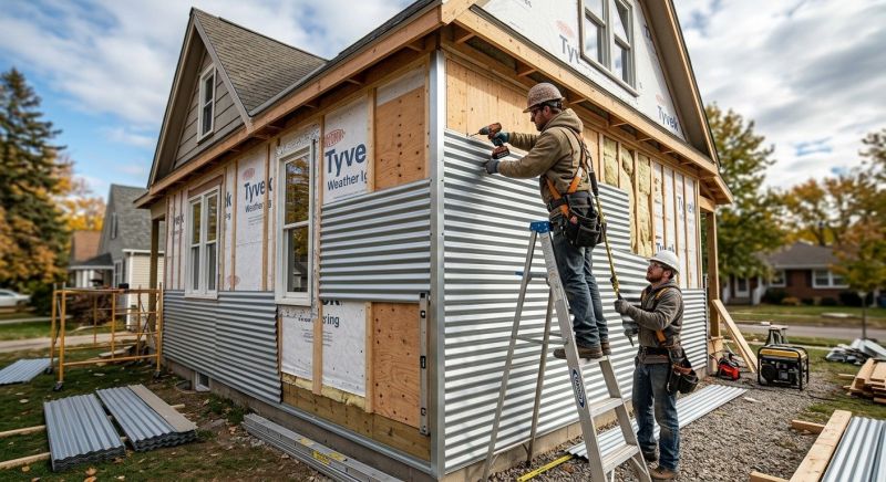Sheet Metal Siding Replacement in Cadiz, KY
